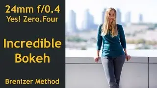 24mm f/0.4 | Incredible Bokeh | Brenizer Method (English Subtitles)