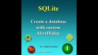 Create SQLite database and insert Data with AlretDialog