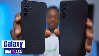 Samsung Galaxy A54 vs A34: Full Comparison video, Photos and Specs