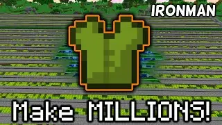 THIS ARMOR SET MAKES MILLIONS! (Hypixel Skyblock IRONMAN) [160]