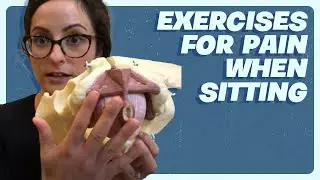 Simple exercises for pain with sitting 