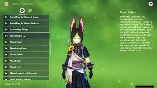 TIGHNARI ALL VOICE LINES (JAPANESE)