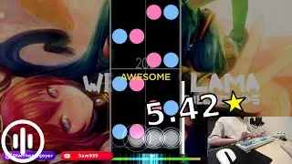 Getting S on one of the HARDEST stamina maps EVER live! / DJ Sharpnel - WE LUV LAMA S [osu!mania]