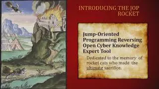 DEF CON 27 - The JOP ROCKET A Supremely Wicked Tool for JOP Gadget Discovery