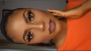 FLAWLESS FULL FACE   MAKEUP TUTORIAL FOR BEGINNERS || MATTE MAKEUP FOR #WOC #Brownskin /#Darkskin *