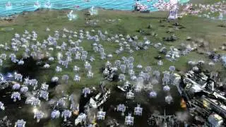 Supreme Commander 2 - Multiplayer Gameplay (PC / XBox360)