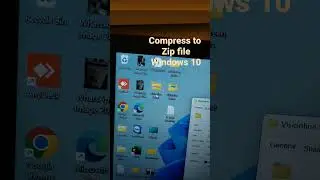 How to compress to zip file (windows 11)