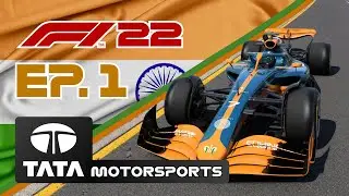 F1 22 - TATA Motors in F1 Grid | My Team Career - PART 1 | Team Creation | Hindi Gameplay