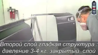 Мастер-класс: нанесение высокопрочного полиуретанового защитного состава HB Body 955