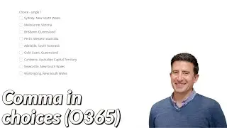 Commas in choice controls in Nintex New Responsive Forms for Office365