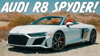 2022 Audi R8 Spyder still sounds AMAZING