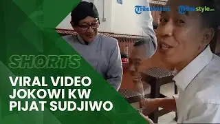 Viral Video Jokowi KW Saling Pijat dengan Sudjiwo Tedjo, Aksinya Mengundang Tawa Orang di Sekitarnya