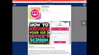 How to Screen Record iOS 10 -  NO JAILBREAK & NO COMPUTER