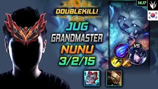 누누 정글 템트리 룬 리안드리 난입 -  Nunu & Willump Jungle - 롤 KR 천상계 패치 14.17