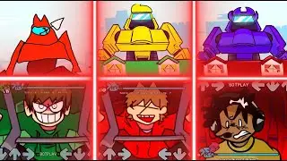 Friday Night Funkin'- CHALLENG-EDD BUT EVERYONE SINGS IT PT 2 || EPIC COMPILATION ||