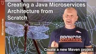 Create a new Maven project for our Java microservice - CM001