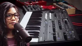 Ambient Korg Wavestate into MPC audio tracks