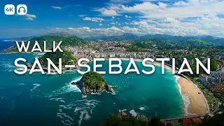 SAN SEBASTIAN WALK 2023 | 4K walking tour | Best tourist places of the world