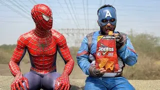 Spiderman vs Captain America vs Hulk Transformation In Real Life ! 