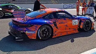 Porsche 911 GT3 R Pit Exit Sound in Paul Ricard
