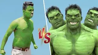 Hollywood Hulk Transformation In Real life #4 | 