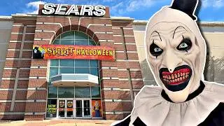 I Explored an Abandoned Sears Turned Into Spirit Halloween