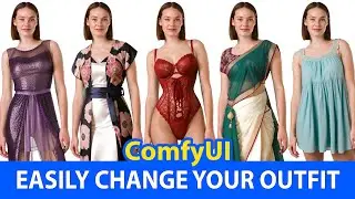 ComfyUI Basic - Easily Change Your Outfit