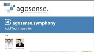ALM Tool Integration with agosense.symphony – Atlassian Jira & Intland Codebeamer | webinar