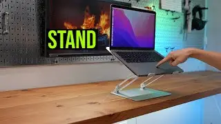 Must Have Ergonomic Accessory: Foldable Laptop Stand