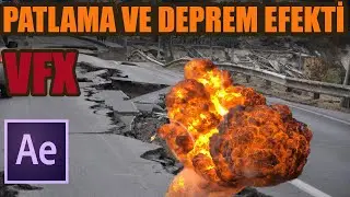 AFTER EFFECTS İLE DEPREM VE PATLAMA EFEKTİ