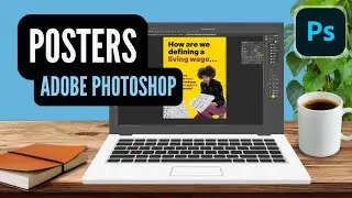 How to Remove Backgrounds and Make Posters in Photoshop Beginner Tutorial