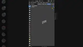 How to Create Inflated Text | Blender Tutorial | 3D Art  