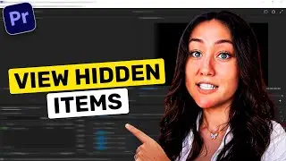 How to view hidden file or folder in Premiere Pro