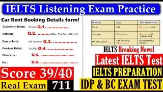IELTS LISTENING PRACTICE TEST 2024 WITH ANSWERS | 27.08.2024