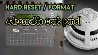 Adressable Gent By Honeywell Hard Reset | How to Scrub/ format Gent by Honeywell Panel