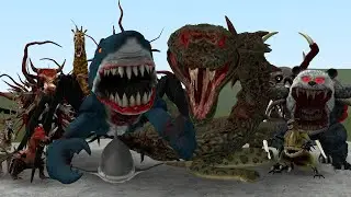 NEW ZOOCHOSIS MUTATED SHARK AND SNAKE ANIMALS In Garry's Mod!