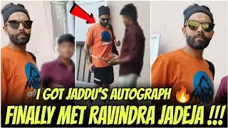 Meet Up With Ravindra Jadeja 🤩 || CSK IPL 2024