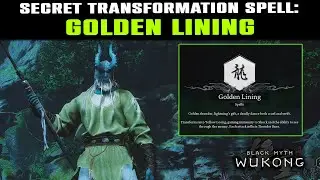 SECRET TRANSFORMATION: GOLDEN LINING Secret Spell Location Guide | Black Myth Wukong