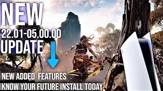 New PS5 Update Improves Performance Version 22.01-05.00.00 Firmware 🎮 PlayStation 5 News 2022