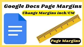 How to change page margins in google docs 2024 | How to adjust margins in google sheet