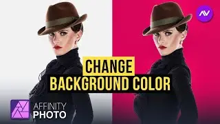 Fastest way to Change background colors In Affinity Photo | Affinity Photo Tutorial