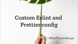 Single package for all your custom eslint and prettier configs
