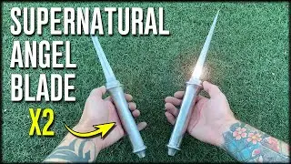 Making Castiel's ANGEL BLADE From Supernatural - Aluminum Castings Double Daggers