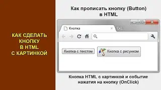 Как создать кнопку в HTML. Свойства кнопки и событие button OnClick