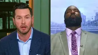 JJ Redick Gets Pissed at Kendrick Perkins for Saying MVP Voters Racist! First Take NBA Nikola Jokic