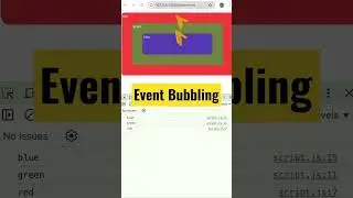 Event Propagation | Bubbling | Capturing | Javascript 