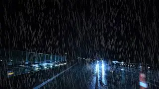 ☔️Driving Alone on Rainy Rural Highways😴for relaxing & deep sleep💤