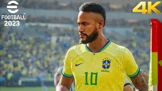 eFootball 2023 - Brasil vs Argentina | Qatar 2022 | PS5 Gameplay [4K]