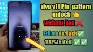 vivo y11 (1906) pin & pattern unlock /VIVO Y112 PD1930F_EX_/  ALL UNLOCK WITHOUT BOX