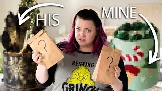 Can My Husband Decorate a Better X-Mas CAKE Than ME? | Mystery Cake-off!